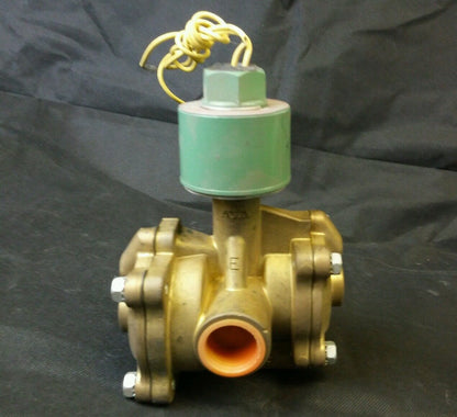 ASCO Brass 1" NPT Valve, 8316E37, 120V, 6 W