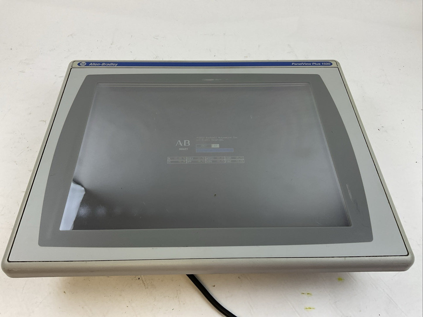ALLEN BRADLEY 2711P-RDT15C SER B PANELVIEW PLUS 1500 2711P-RP8D SER A 24VDC