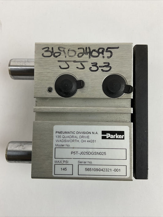 PARKER P5T-J025DGSN025 SHORT STROKE THRUSTER 145PSI