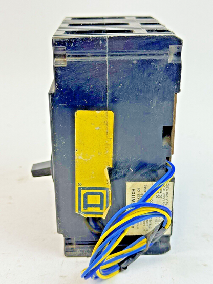 SQUARE D - FAL360151212 - CIRCUIT BREAKER W/ AUX SWITCH - 3 POLE/ 15 A/ 600 VAC
