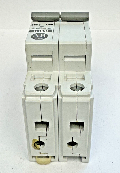 ALLEN-BRADLEY - 1492-CB2-G020 SER. C - MOTOR CONT. - 2P, 2 A, 277 V, 1PH