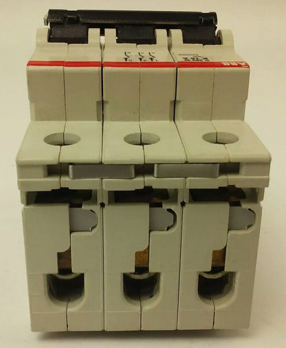 ABB, S283-K16A, CIRCUIT BREAKER, 3P, 277/480VAC,MAX 254/440, 16A, NO SCREWS, NEW