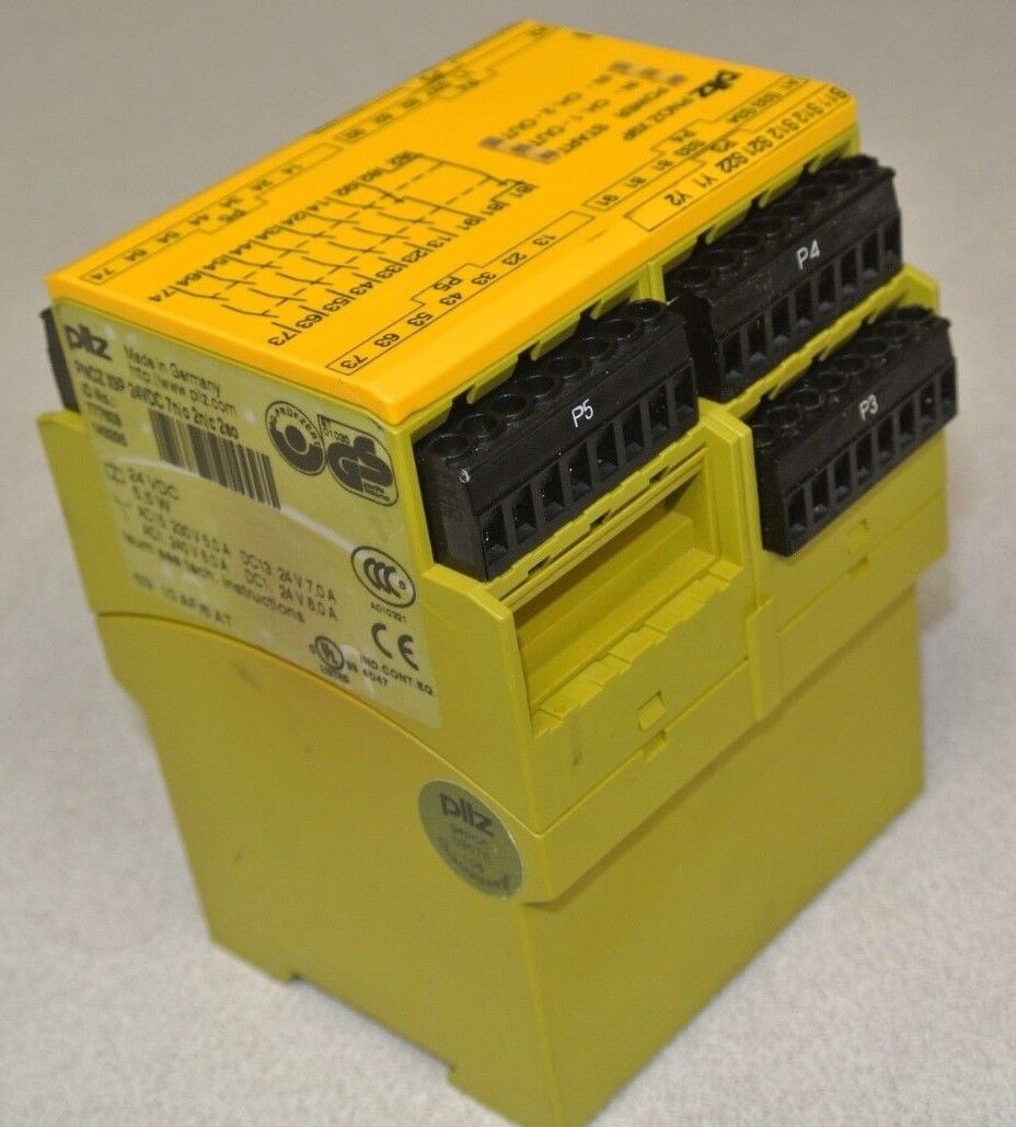 PILZ PNOZ X9P - SAFETY RELAY - 24VDC, 7 N/O, 2 N/C, 2 SO - 5.5W