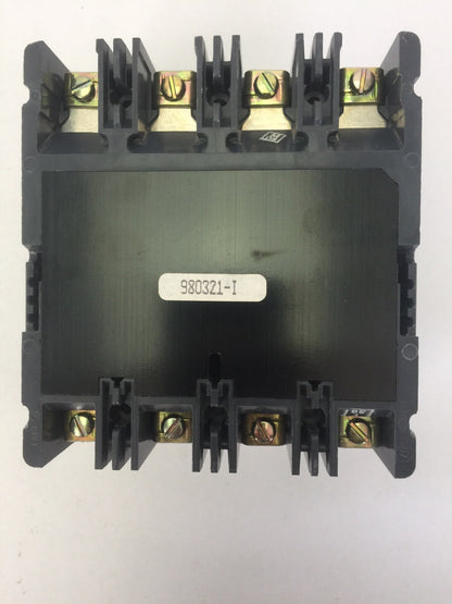 CUTLER HAMMER WESTINGHOUSE FD4100KL MOLDED CASE SWITCH 100A 600VAC 4POLE SER C