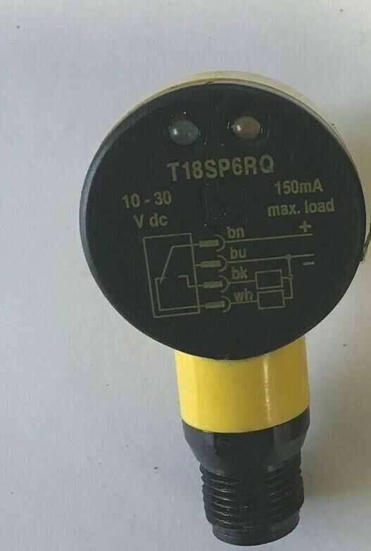 BANNER T18SP6RQ PHOTOELECTRIC SENSOR ***LOTOF2***