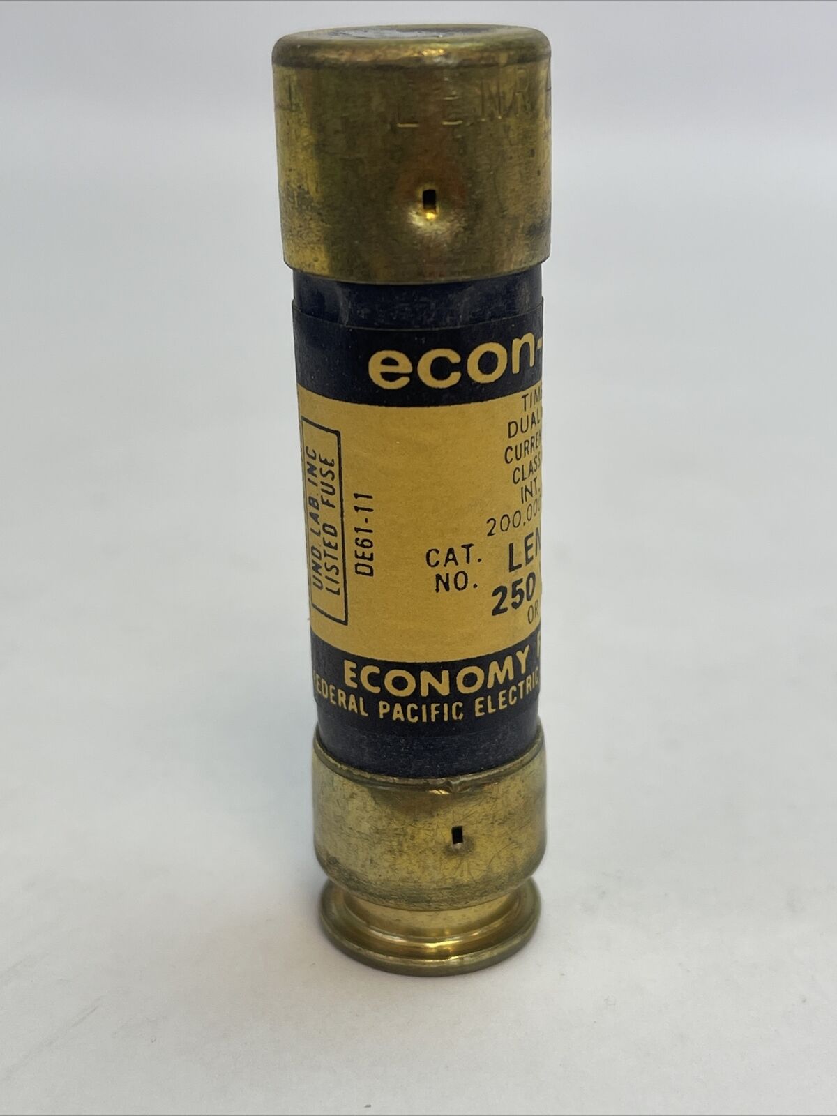 ECONOMY LENR 45 ECON-LIMITER TIME DELAY CLASS RK5 FUSE 45A 250VAC (BOX OF 10)