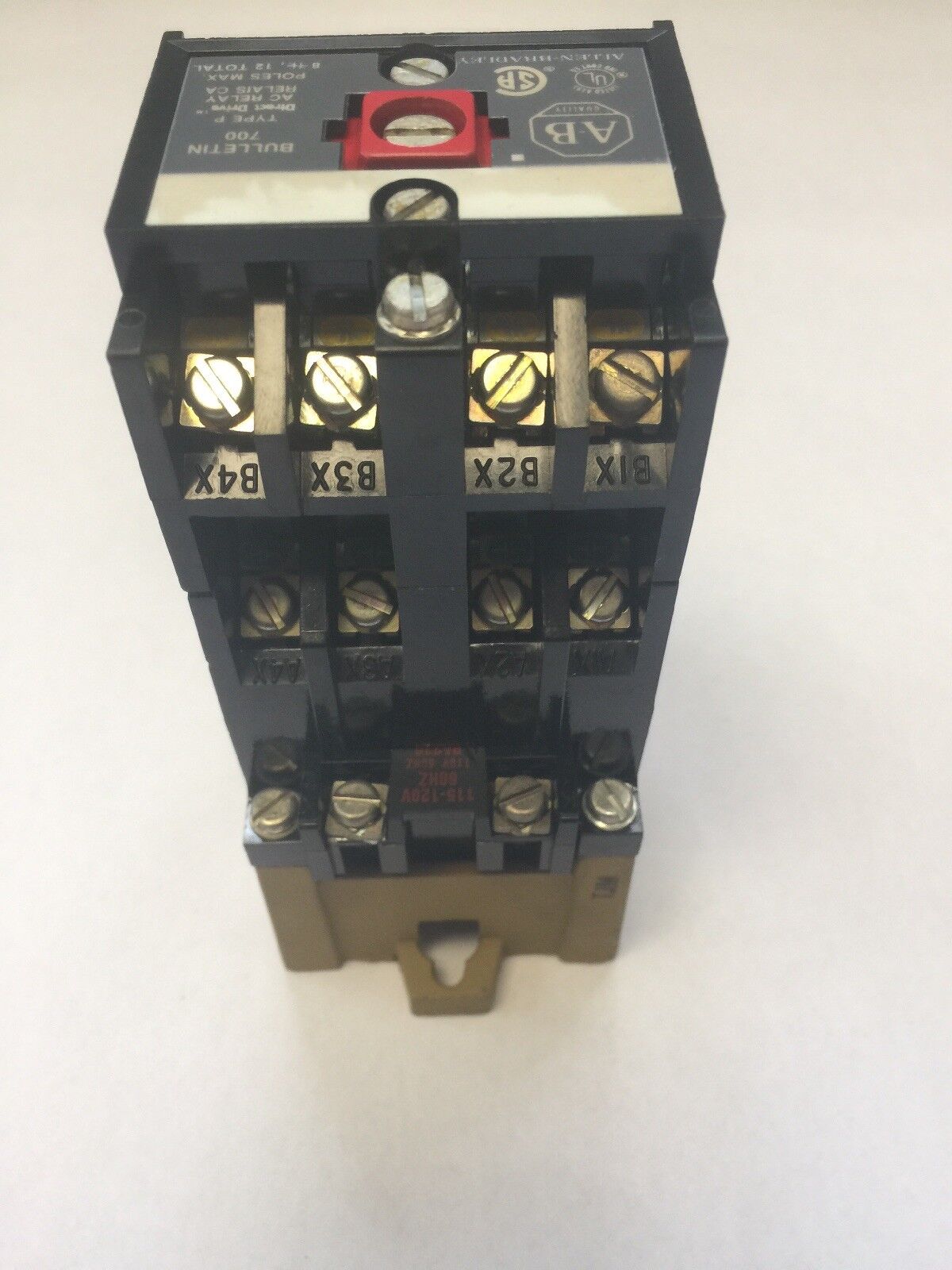 ALLEN BRADLEY 700-P800A1 AC RELAY 115-120V 60HZ 110V 50HZ SER A