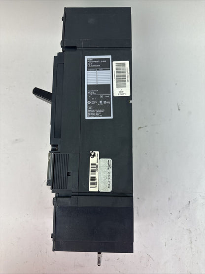SQUARE D LJL36400U31X POWER PACT CURRENT LIMITING CIRCUIT BREAKER 600VAC 400A 3P