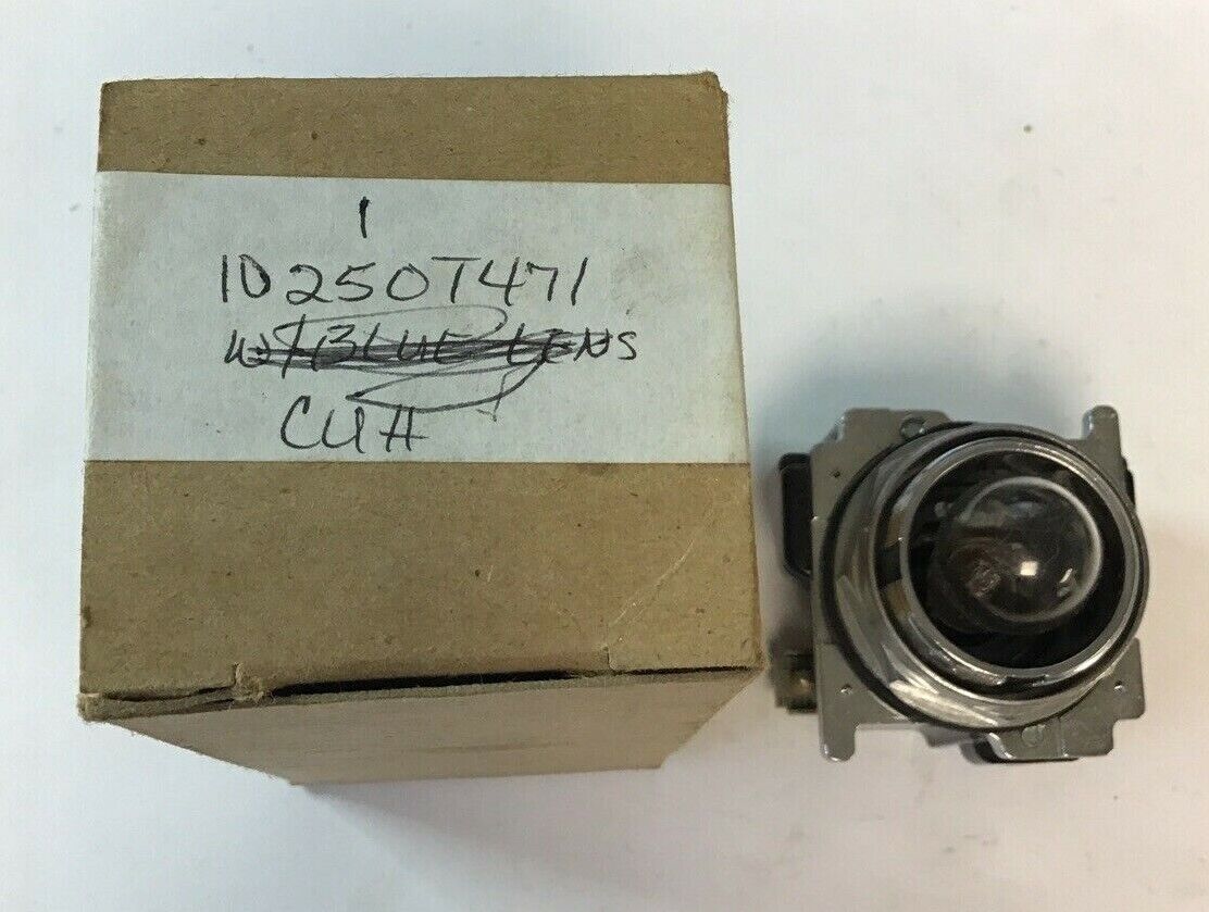 CUTLER HAMMER 1050T471 ILLUMINATED PUSH BUTTON OPERATOR W/O COLORED LENS