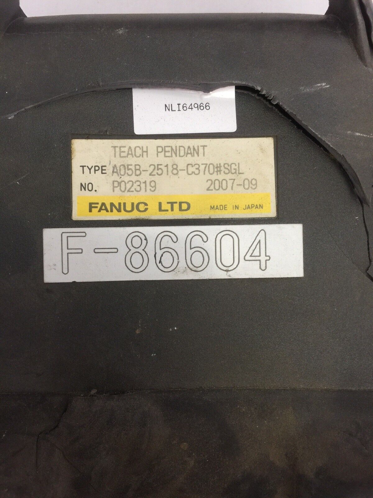 FANUC A05B-2518-C370#SGL TEACH PENDANT