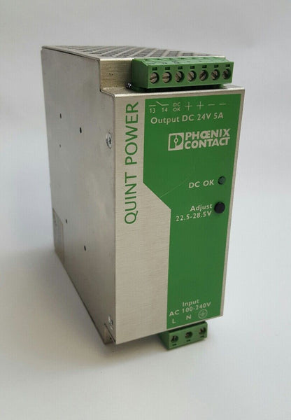Phoenix Contact Quint Power Supply QUINT-PS-100-240AC/24DC/5