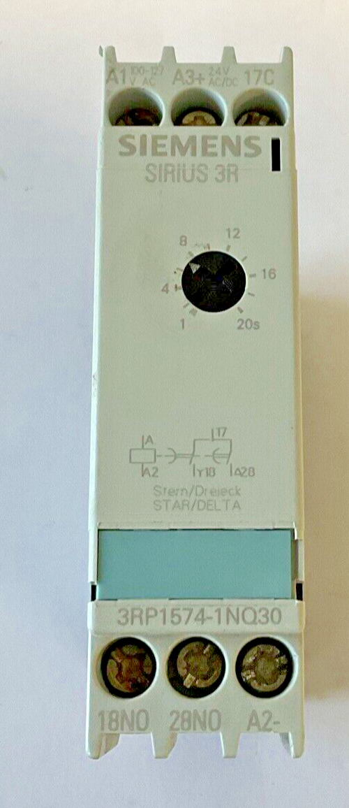SIEMENS 3RP1574-1NQ30 TIME RELAY 250V 4A