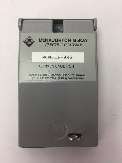 McNAUGHTON-McKAY ELECTRIC COMPANY MCMCCP-3MB CONVENIENCE PORT