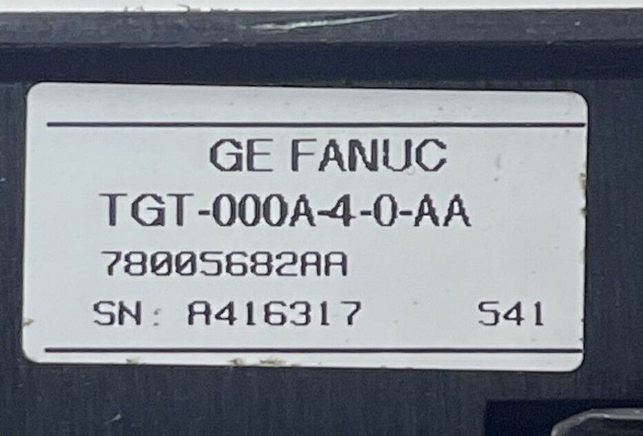 GE FANUC WHEDCO 78005682AA AXIS MODULE TGT-000A-4-0-AA