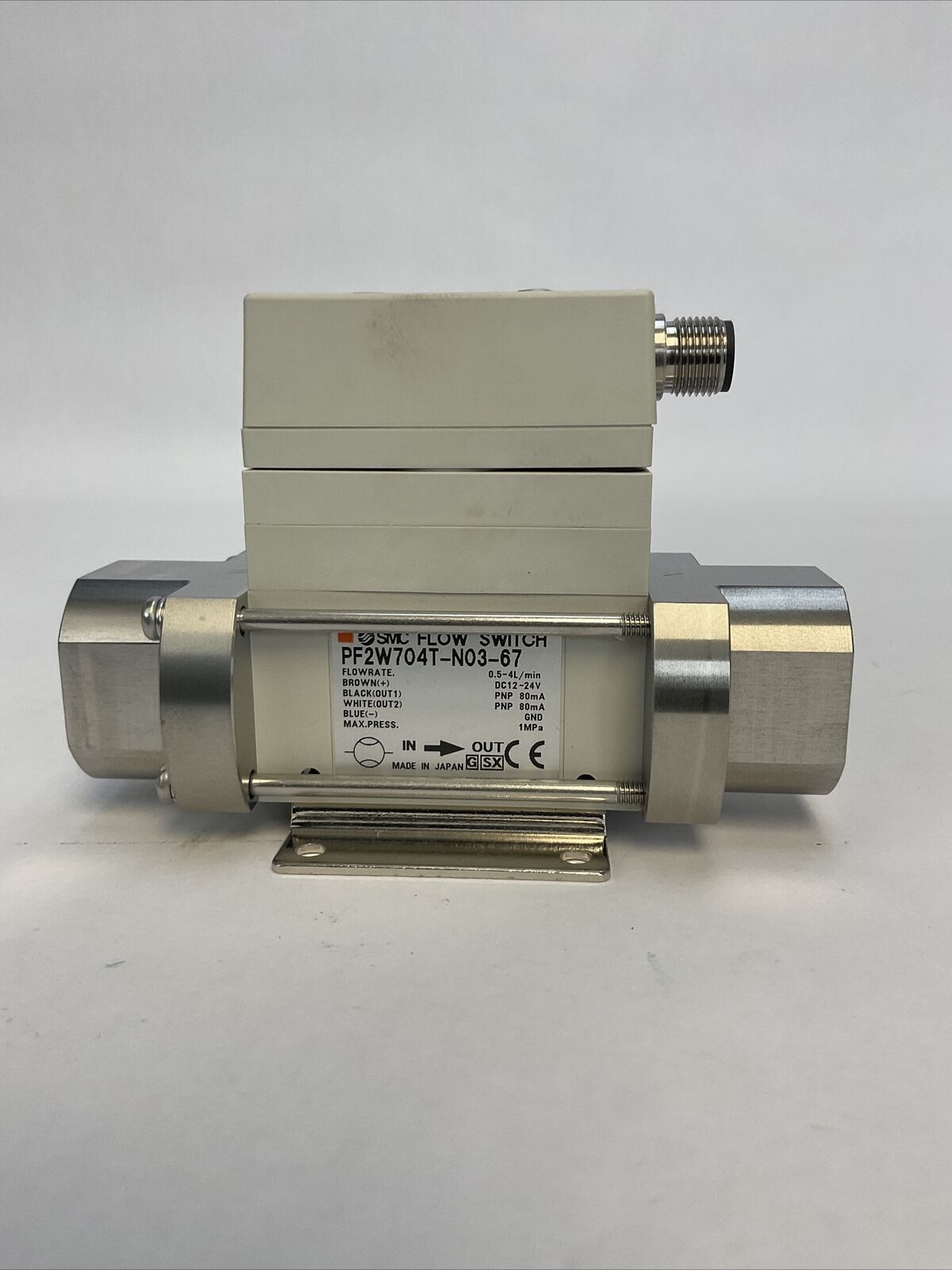 SMC PF2W704T-N03-67 DIGITAL FLOW SWITCH 12-24VDC