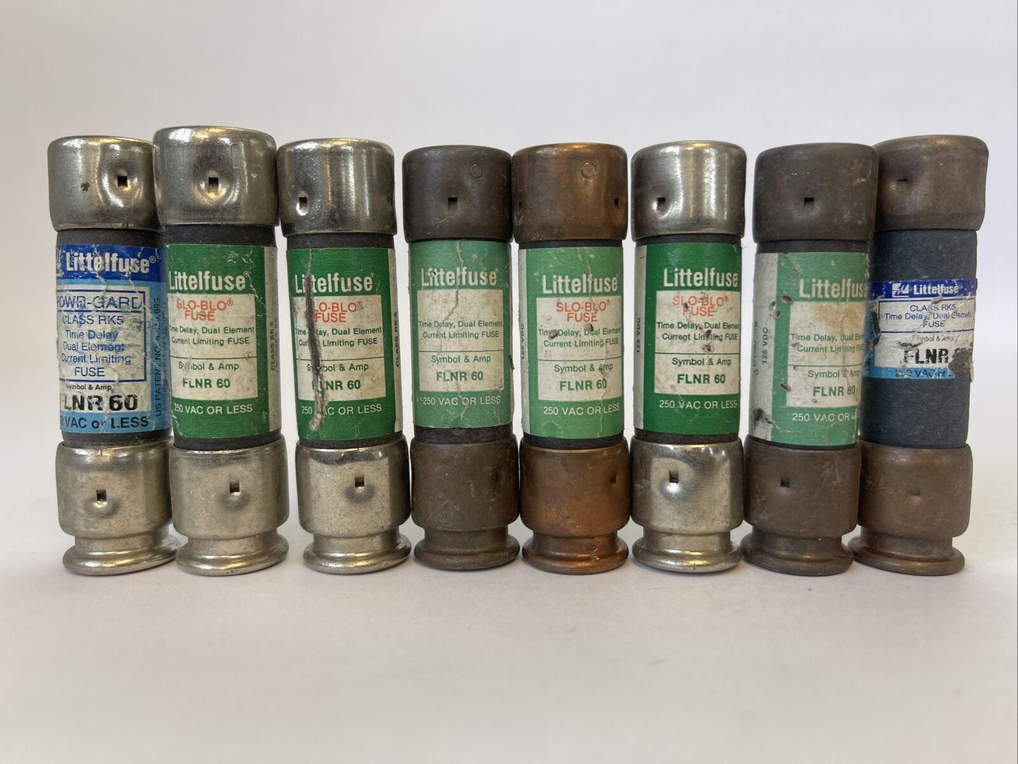 LITTELFUSE FLNR60 FUSE 60AMP 250VAC (LOT OF 8)