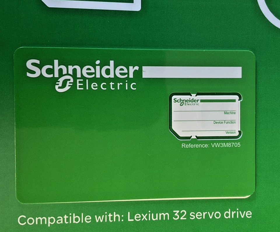 SCHNEIDER ELECTRIC VW3M8705 MEMORY CARD LEXIUM ACCESSORY