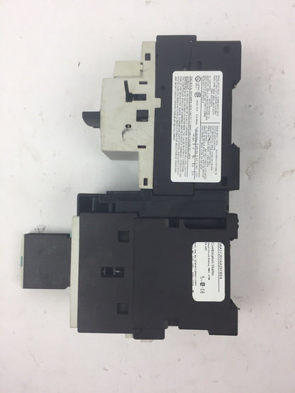 SIEMENS 3RA11251KA251BB4 COMBINATION STARTER 24VDC (3RV1021-1KA10/3RT1025-1B/