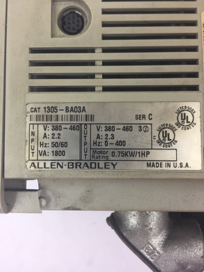 ALLEN BRADLEY 1305-BA03A MOTOR DRIVE 460V SER C