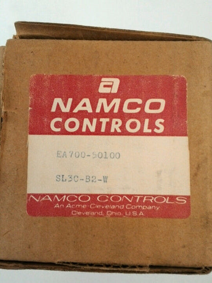 NAMCO LIMIT SWITCH EA 70050100 600VAC/250VDC 20AMP MISSING SCREWS