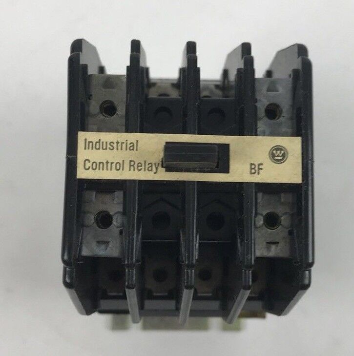 Westinghouse BFE60F INDUSTRIAL CONTROL RELAY - 300V, 10A - 110/120V Coil (NEW)