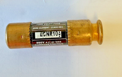 BUSSMANN ECNR10 BULLET FUSE 250VAC 10AMP RK5***LOTOF15****