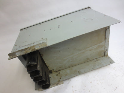 BUS PLUG - FUSIBLE - 3-POLE - BRAND NAME, PART NUMBER, VOLTAGE, AMPERAGE UNKNOWN