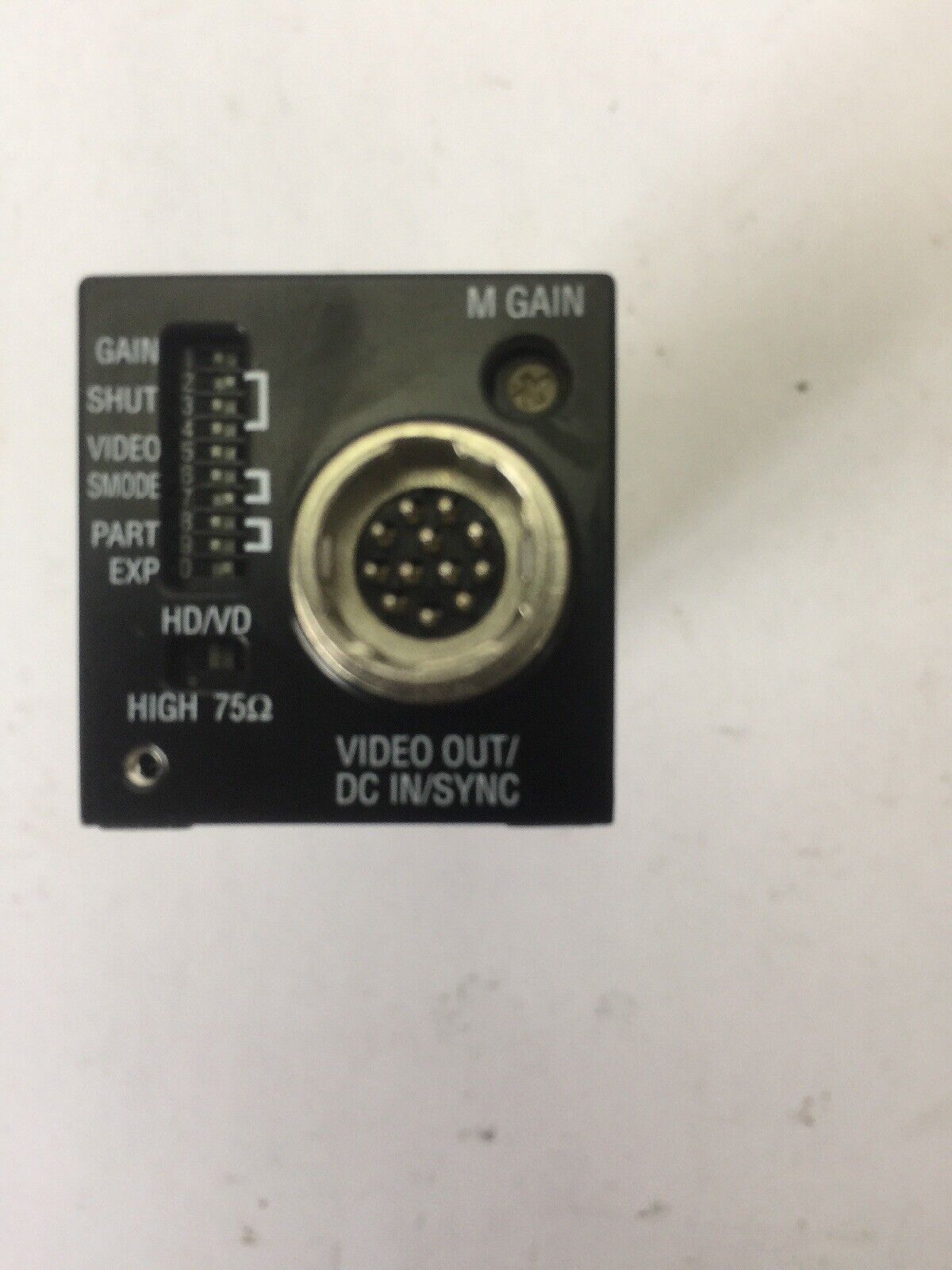 TELI CS8560D CCD CAMERA 12VDC 0.13A FULITRON HF9HA-1B LENS BP850-27 FILTER