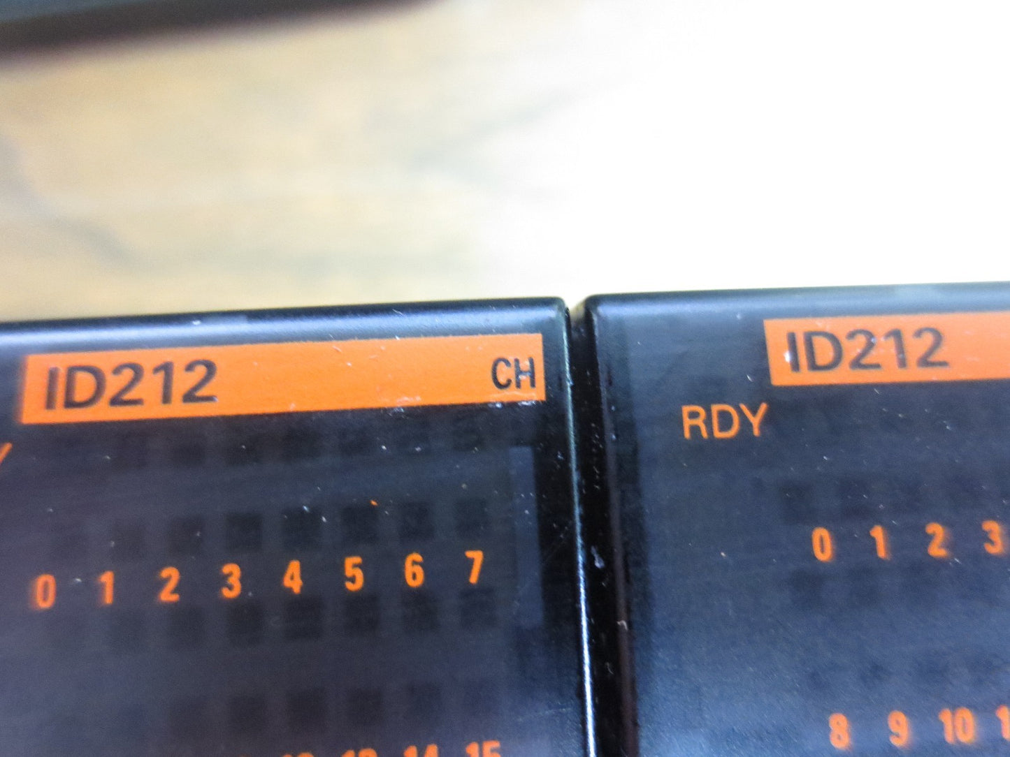 OMRON CQM1H-CPU11 CPU, PA203 POWER SUPPLY, ID212, OD212, OC222 ASSEMBLY