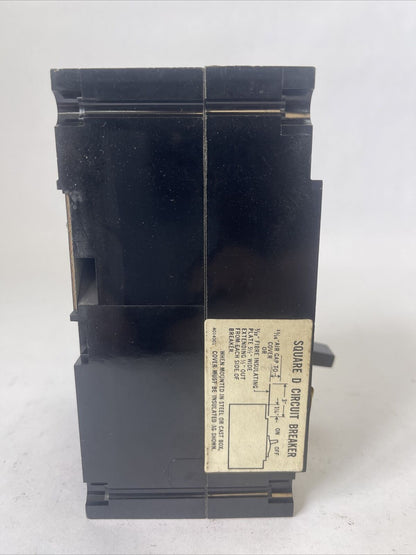 SQUARE D FAL36004M CIRCUIT BREAKER 4AMP 600VAC 3POLE