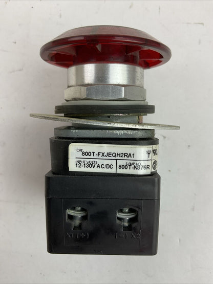 ALLEN BRADLEY 800T-FXJEQH2RA1 SER T E-STOP PUSH BUTTON 800TC-N374 SERA 12-130V