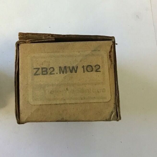 TELEMECANIQUE ZB2.MW 102 PUSH BUTTON PILOT LIGHT ORANGE 600VAC