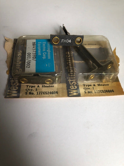 LOT OF (3) Westinghouse FH04 Overload Heater Elements Siemens SFH04