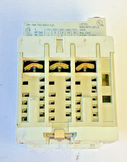 ALLEN-BRADLEY 140-MN-0630 CIRCUIT BREAKER 16A 600V 3PH