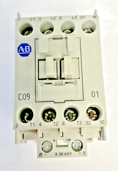 ALLEN BRADLEY 100-C09E*01 CONTACTOR RELAY 24VDC SER.A ***LOTOF3***
