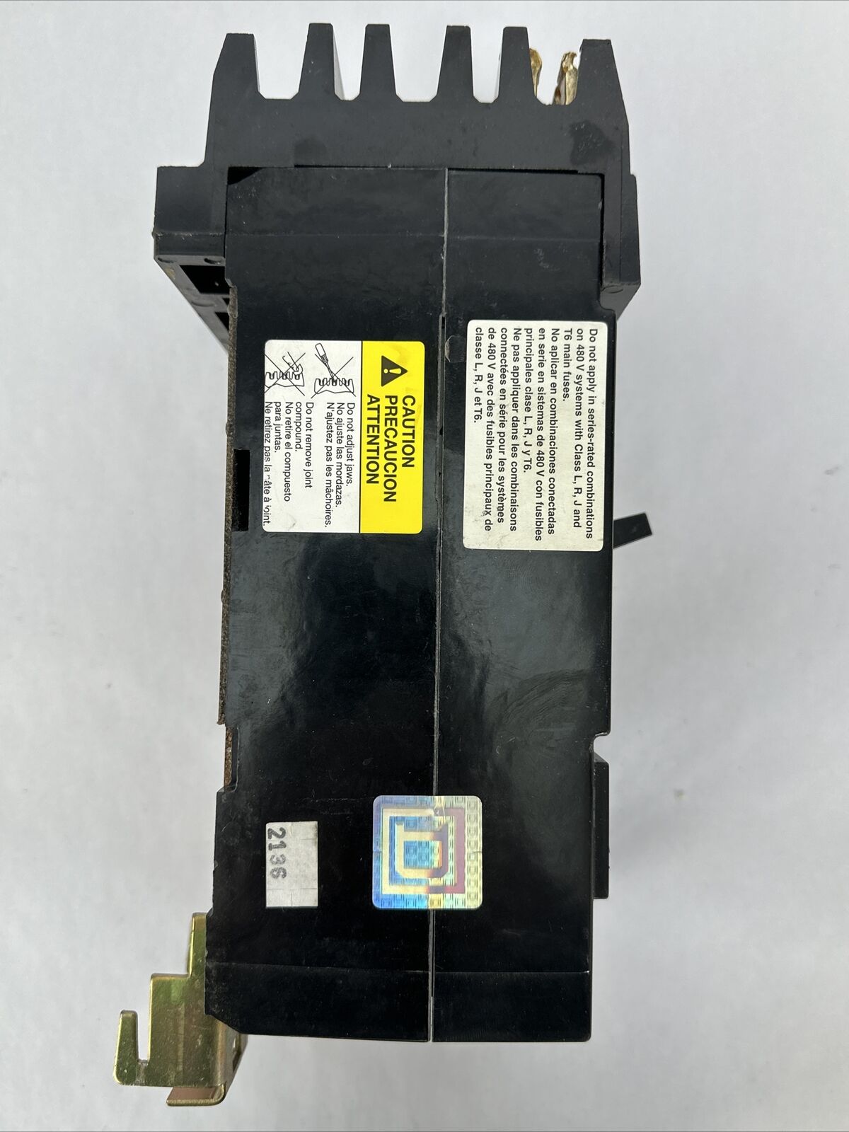 SQUARE D KA36110 CIRCUIT BREAKER 600VAC 250VDC 110AMP 3POLE