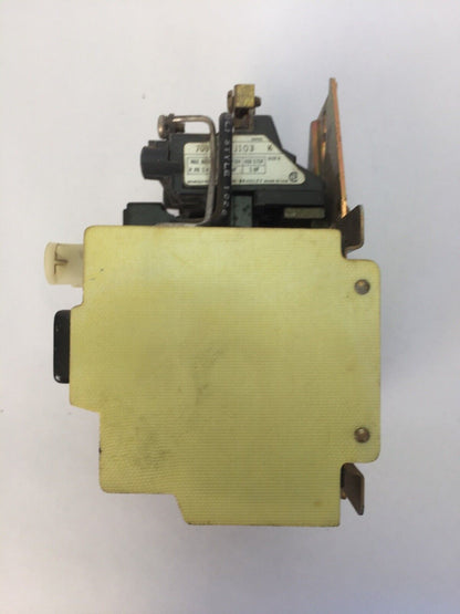 ALLEN BRADLEY 709-AOWJ103 SER K SIZE 0 600VAC 5HP COIL 120V 60HZ N28 HEATERS