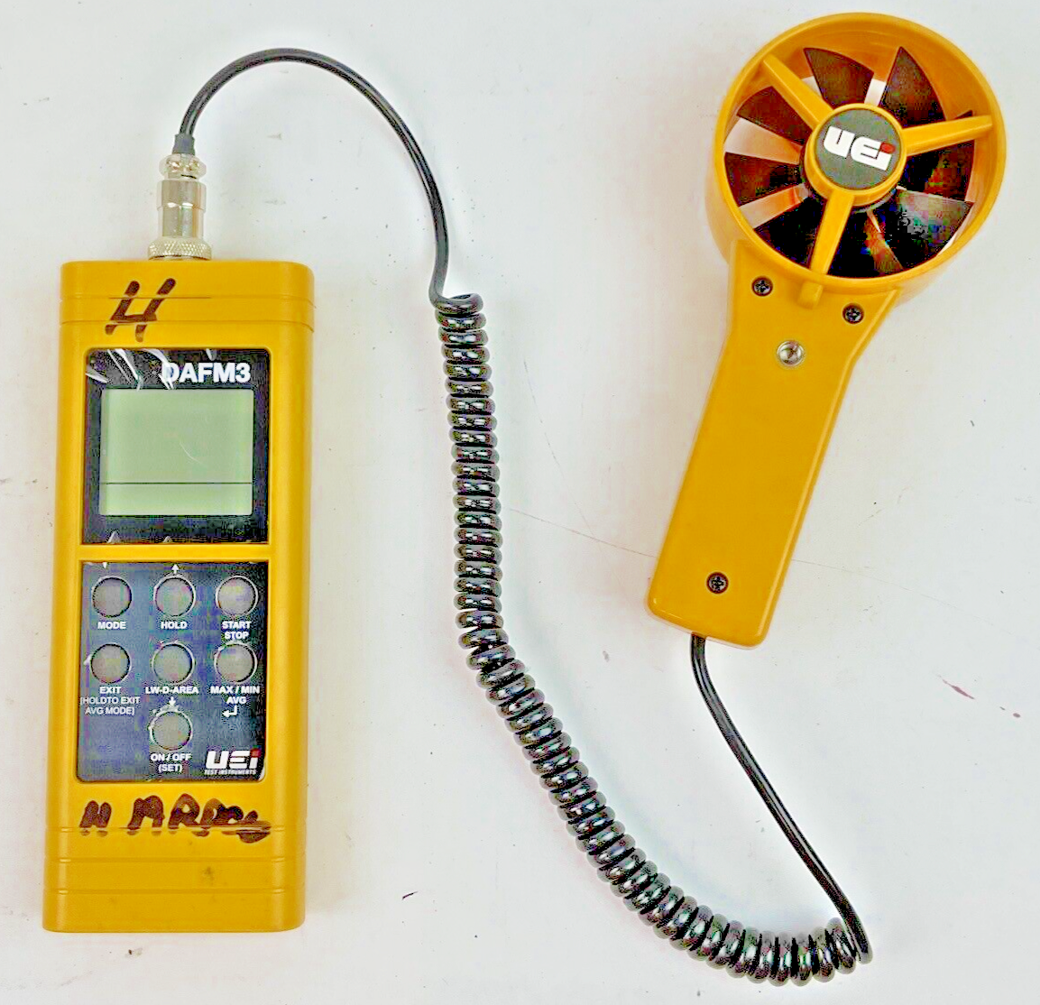 UEI DAFM3 DIGITAL AIRFLOW METER 9V ***NO BATTERY INCLUDED***