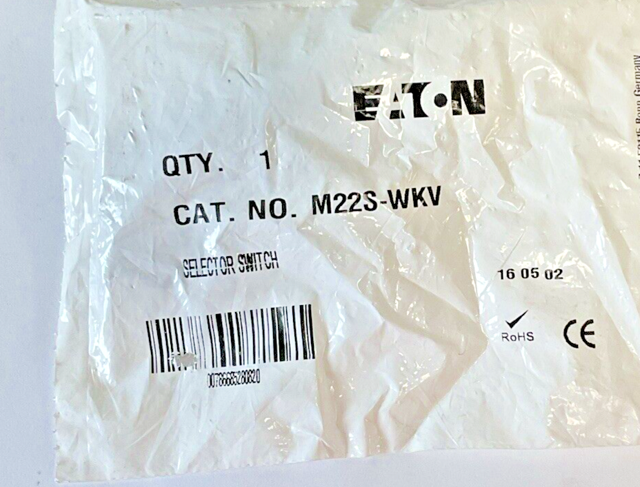 EATON M22S-WKV SELECTOR SWITCH