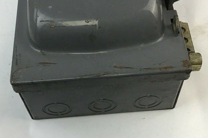 SQUARE D A81261 30AMP 600VDC 15HP 1PH SER.A1 NON FUSIBLE SAFTEY SWITCH