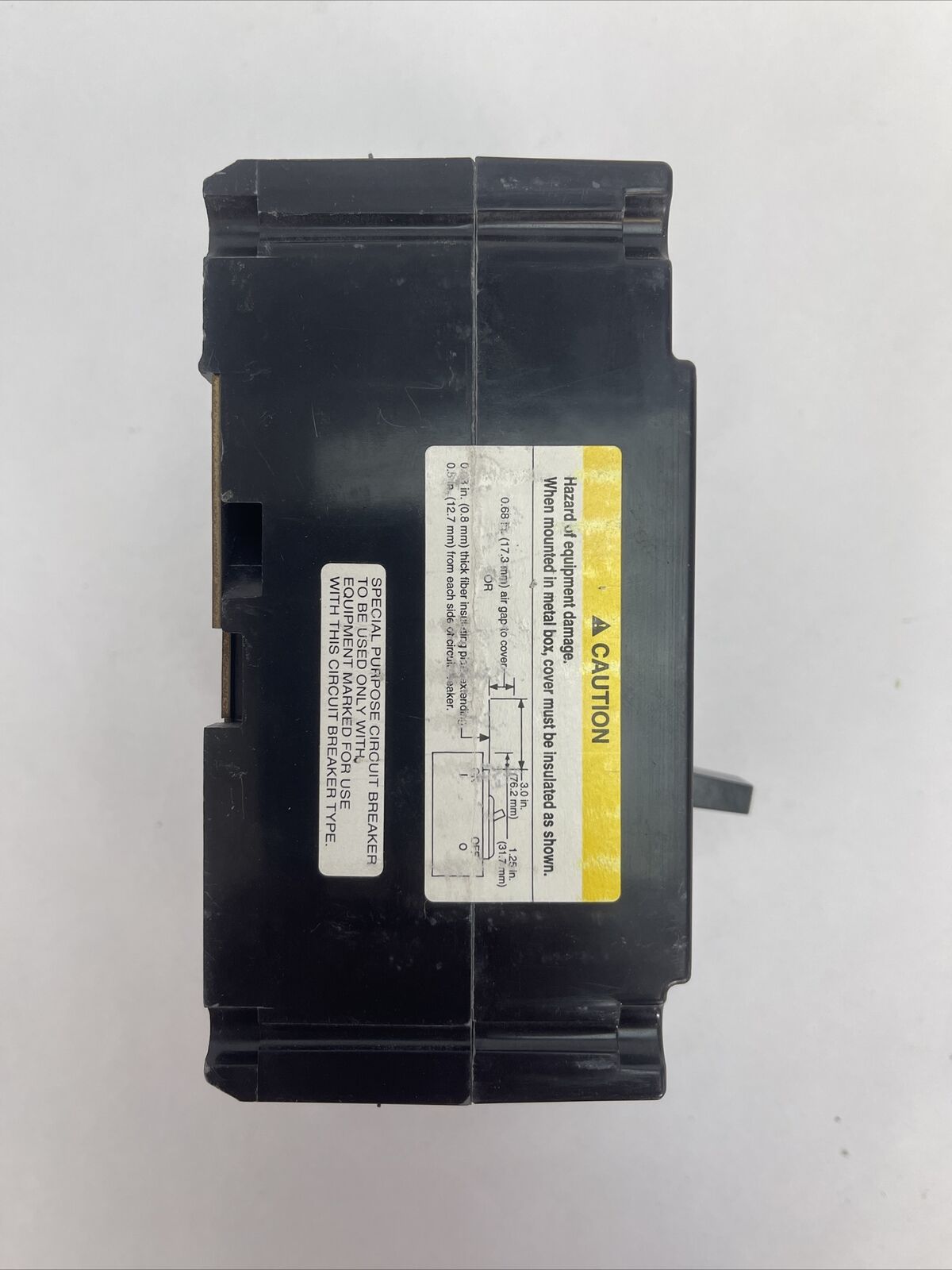 SQUARE D FAL22100WB8041 CIRCUIT BREAKER 100AMP 240VAC 250VDC 2POLE SERIES 2