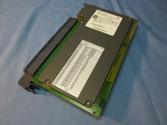 ALLEN-BRADLEY 1771-IAD D, 120V AC/DC INPUT MODULE, Ser. D, Rev. B02, - LOT of 3