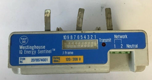 WESTINGHOUSE 2D78574G01 IQ ENERGY SENTINEL 120/208V J FRAME