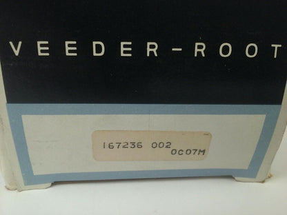VEEDER ROOT A-167236-002 RATIO .100 /12-1 167236-002 OC07M VISICOUNTER