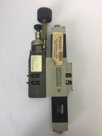 NUMATICS 13SS515M000061 SOLENOID VALVE 225-440B 24VDC 6.0 WATTS 12RS100JP00000