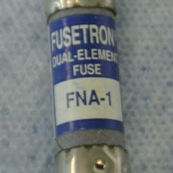 LOT of 6 / BUSS FNA1 FUSETRON FUSE / 1A / 125V / NEW SURPLUS / FNA-1