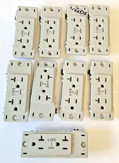 STEELCASE 986832DA20S PLUG PANEL RECEPTACLE 120V 20A 660U REV.C***LOTOF9***