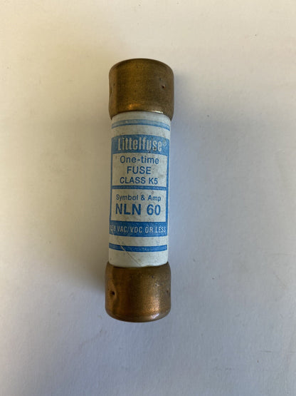 Littelfuse NLN60 60A 250V Fuse "Lot of 8"