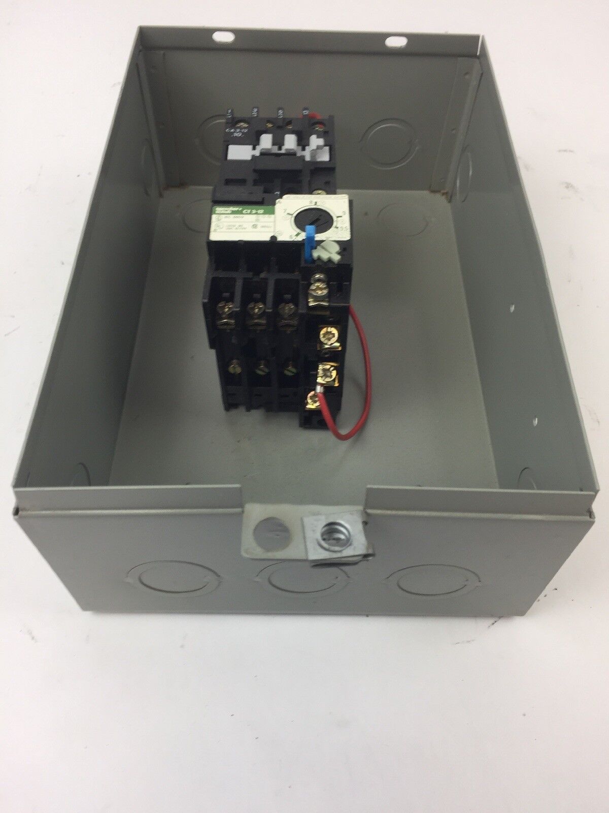 SPRECHER + SCHUH CA3-12 CONTACTOR CT3-12 OVERLOAD RELAY WITH ENCLOSURE RESET