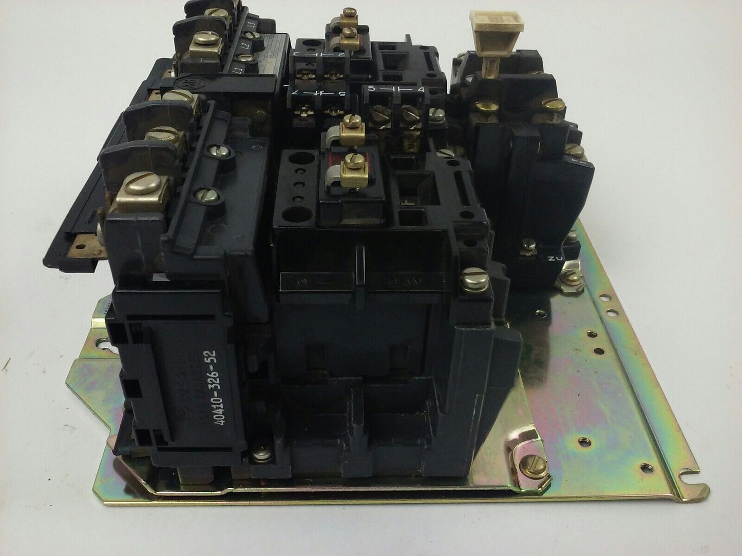 ALLEN BRADLEY 505-AOD, SER. C, REVERSING STARTER, SIZE 0, 600V, 120V COIL, USED